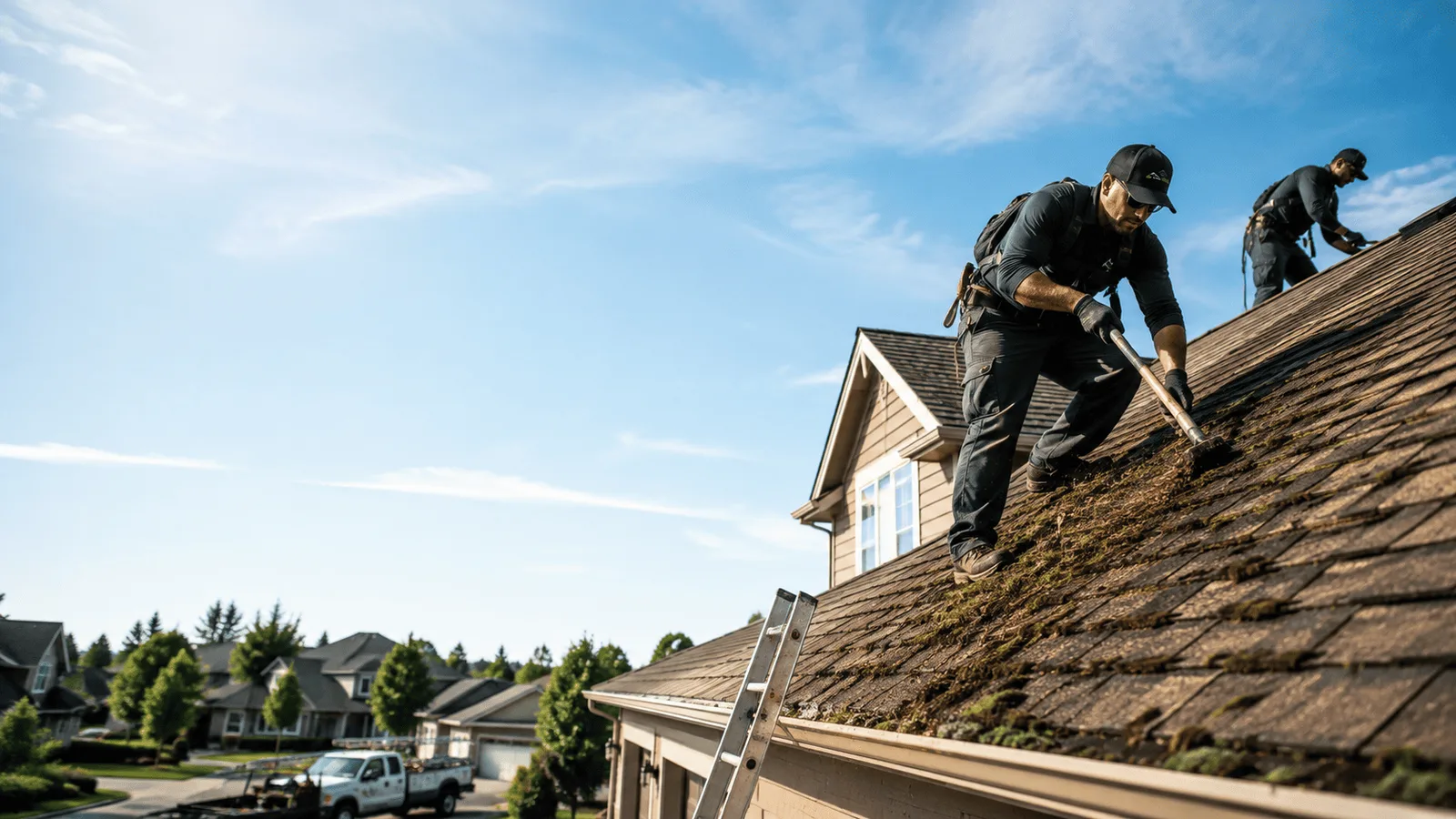 Roof Moss Removal in Rockville, MO near me
